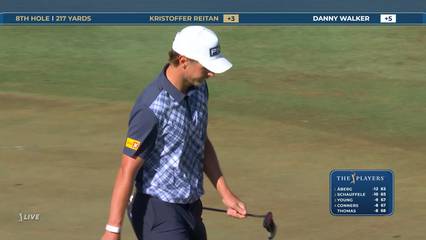 Kristoffer Reitan | Round 3 | 8th hole | Shot 3 | 2026 THE PLAYERS