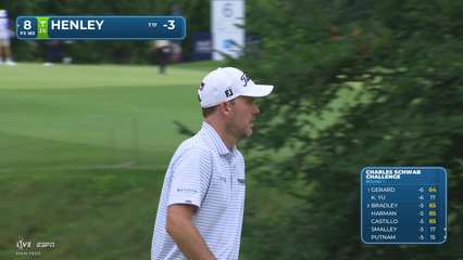 Russell Henley | Round 1 | 8th hole | Shot 3 | 2026 Charles Schwab