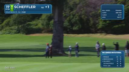 Scottie Scheffler | Round 2 | 17th hole | Shot 1 | 2026 The Genesis