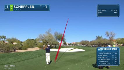 Scottie Scheffler | Round 1 | 1st hole | Shot 2 | 2026 WM Phoenix Open