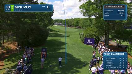 Rory McIlroy | Round 1 | 18th hole | Shot 1 | 2026 Truist Championship