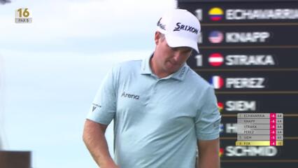 Ryan Fox | Round 1 | 16th hole | Shot 4 | 2025 Genesis Scottish Open