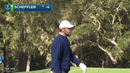 Scottie Scheffler | Round 2 | 7th hole | Shot 3 | 2026 AT&T Pebble Beach