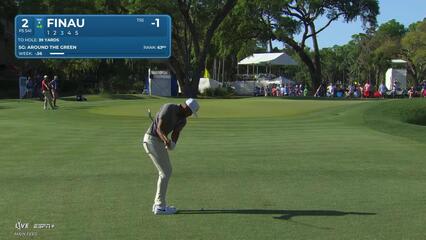 Tony Finau | Round 3 | 2nd hole | Shot 3 | 2025 RBC Heritage