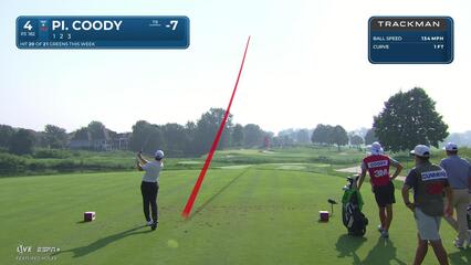 Pierceson Coody | Round 2 | 4th hole | Shot 1 | 2025 3M Open