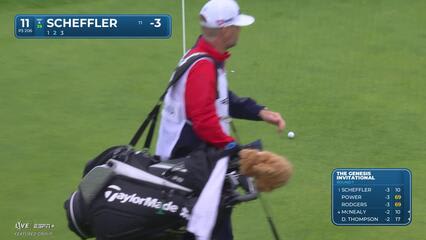 Scottie Scheffler | Round 1 | 11th hole | Shot 2 | 2025 Genesis