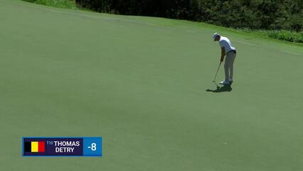 Thomas Detry | Round 2 | 8th hole | Shot 3 | 2025 The Sentry