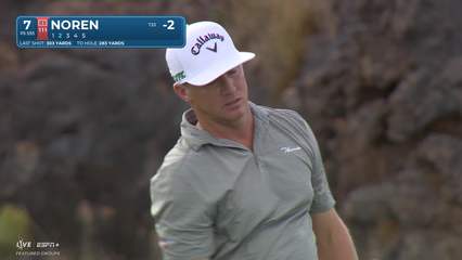 Alex Noren | Round 1 | 7th hole | Shot 2 | 2025 Bank of Utah