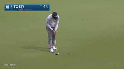 Alejandro Tosti | Round 3 | 16th hole | Shot 5 | 2025 Mexico Open