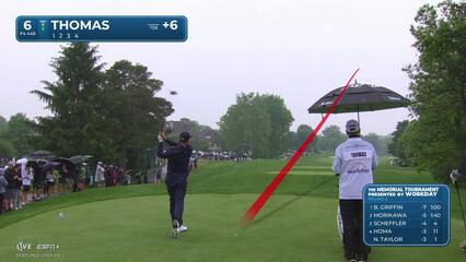 Justin Thomas | Round 2 | 6th hole | Shot 1 | 2025 the Memorial