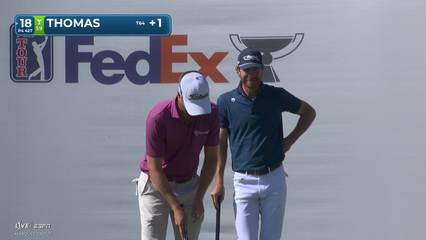 Justin Thomas | Round 2 | 18th hole | Shot 4 | 2026 Valspar