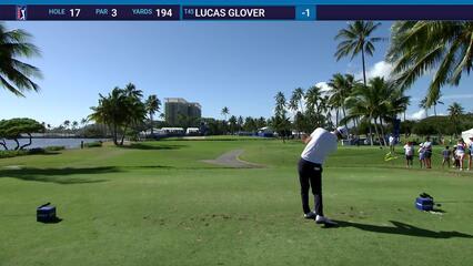 Lucas Glover | Round 1 | 17th hole | Shot 1 | 2025 Sony Open