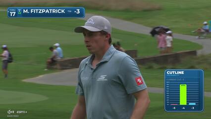 Matt Fitzpatrick | Round 2 | 8th hole | Shot 4 | 2025 Wyndham