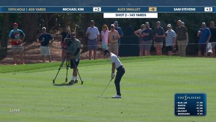 Alex Smalley | Round 2 | 10th hole | Shot 2 | 2025 THE PLAYERS