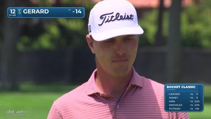 Ryan Gerard | Round 3 | 12th hole | Shot 4 | 2025 Rocket Classic