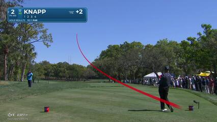 Jake Knapp | Round 2 | 2nd hole | Shot 1 | 2025 Valspar