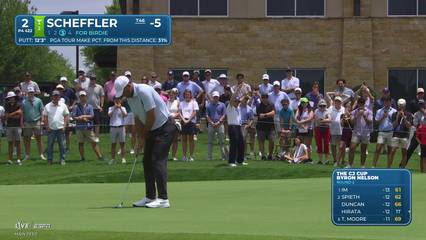 Scottie Scheffler | Round 2 | 2nd hole | Shot 4 | 2026 THE CJ CUP