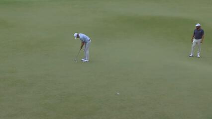 Keegan Bradley | Round 1 | 2nd hole | Shot 3 | 2025 TOUR Championship
