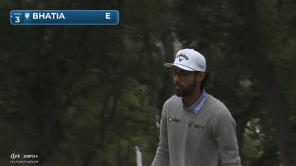 Akshay Bhatia | Round 1 | 12th hole | Shot 5 | 2025 Procore