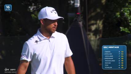 Xander Schauffele | Round 1 | 16th hole | Shot 5 | 2026 RBC Heritage