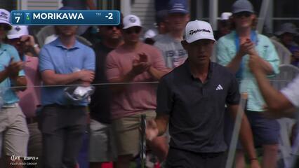 Collin Morikawa | Round 1 | 7th hole | Shot 4 | 2025 Travelers