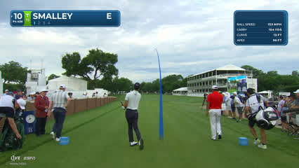 Alex Smalley | Round 1 | 10th hole | Shot 1 | 2026 Charles Schwab