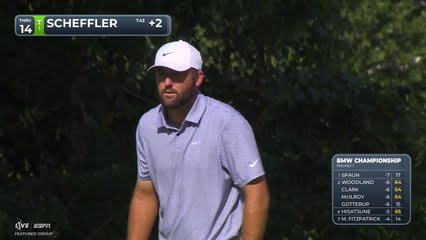 Scottie Scheffler | Round 1 | 14th hole | Shot 3 | 2026 BMW Championship