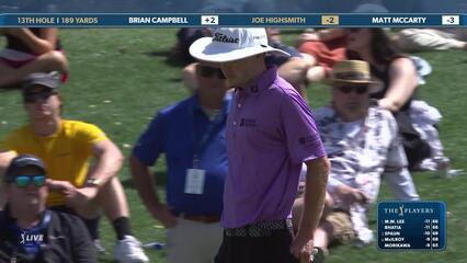 Joe Highsmith | Round 2 | 13th hole | Shot 3 | 2025 THE PLAYERS