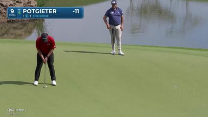 Aldrich Potgieter | Round 2 | 9th hole | Shot 2 | 2025 Mexico Open