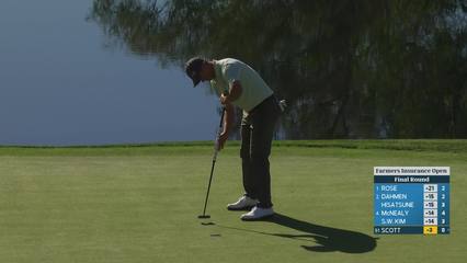 Adam Scott | Round 4 | 18th hole | Shot 3 | 2026 Farmers
