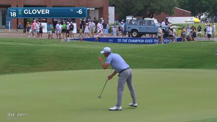 Lucas Glover | Round 3 | 18th hole | Shot 4 | 2025 Charles Schwab