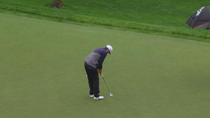 Keegan Bradley | Round 2 | 4th hole | Shot 3 | 2025 the Memorial
