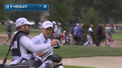 Russell Henley | Round 2 | 13th hole | Shot 2 | 2025 Procore