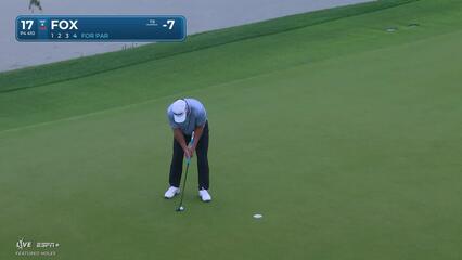 Ryan Fox | Round 2 | 17th hole | Shot 4 | 2025 Houston Open