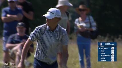 Martin Couvra | Round 3 | 3rd hole | Shot 5 | 2025 Genesis Scottish Open
