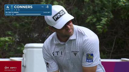 Corey Conners | Round 1 | 4th hole | Shot 1 | 2025 Valspar