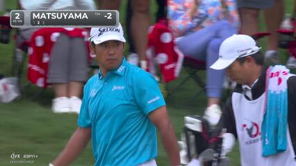Hideki Matsuyama | Round 3 | 2nd hole | Shot 2 | 2025 TOUR Championship