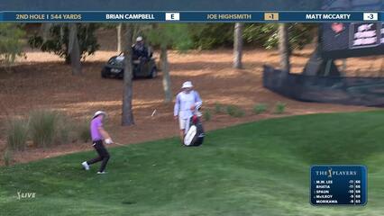 Joe Highsmith | Round 2 | 2nd hole | Shot 3 | 2025 THE PLAYERS