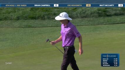 Joe Highsmith | Round 2 | 4th hole | Shot 3 | 2025 THE PLAYERS