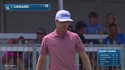 Ryan Gerard | Round 3 | 15th hole | Shot 4 | 2025 Rocket Classic