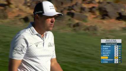 Justin Lower | Round 2 | 10th hole | Shot 4 | 2025 Bank of Utah