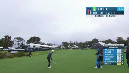 Jordan Spieth | Round 1 | 17th hole | Shot 4 | 2025 Genesis