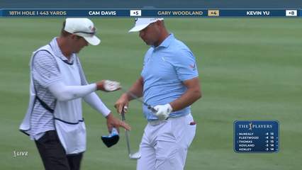 Gary Woodland | Round 1 | 18th hole | Shot 2 | 2026 THE PLAYERS