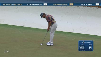 Andrew Novak | Round 1 | 14th hole | Shot 4 | 2026 THE PLAYERS