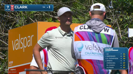Wyndham Clark | Round 1 | 7th hole | Shot 1 | 2026 Valspar