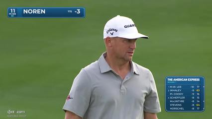 Alex Noren | Round 1 | 11th hole | Shot 5 | 2026 The American Express
