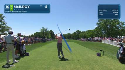 Rory McIlroy | Round 4 | 10th hole | Shot 1 | 2026 Truist Championship