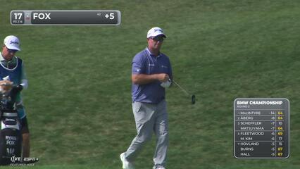 Ryan Fox | Round 2 | 17th hole | Shot 3 | 2025 BMW Championship