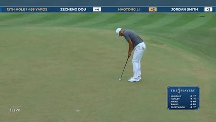 Haotong Li | Round 1 | 15th hole | Shot 5 | 2026 THE PLAYERS