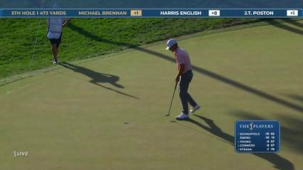 Michael Brennan | Round 2 | 5th hole | Shot 4 | 2026 THE PLAYERS